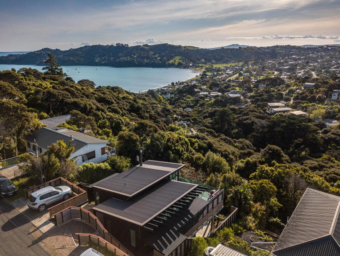 Oneroa Taonga With Sea Views By Waiheke Unlimitedヴィラ エクステリア 写真