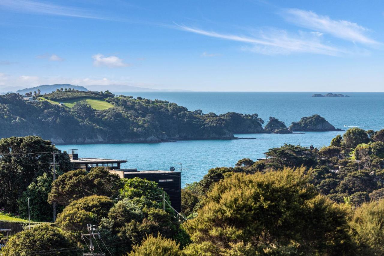Oneroa Taonga With Sea Views By Waiheke Unlimitedヴィラ エクステリア 写真