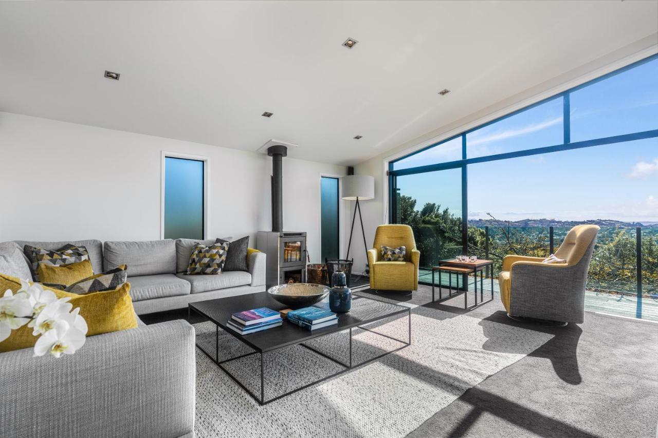 Oneroa Taonga With Sea Views By Waiheke Unlimitedヴィラ エクステリア 写真